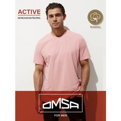 Футболка Omsa, размер 4XL, коралловый