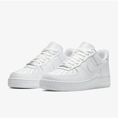 Кроссовки NIKE Air Force 1, размер 43, белый