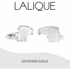 Запонки Lalique, прозрачный