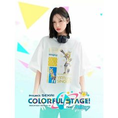 Футболка Print Must Go On, размер XL, белый