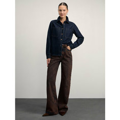 Джинсы широкие Zarina wide leg, размер S (RU 44), светло-розовый