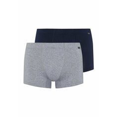 Трусы Hanro Cotton Essentials, комплект из 2 шт., размер L, синий