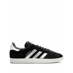 Кроссовки adidas Gazelle, размер 10 US, core black/silver metallic/cloud white