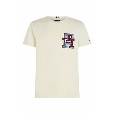 Футболка TOMMY HILFIGER, размер M, белый