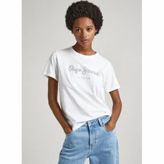 Футболка Pepe Jeans, размер 42/44, белый
