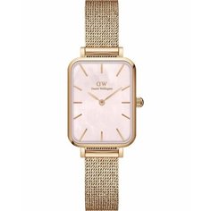 Наручные часы Daniel Wellington Quadro, golden
