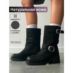 Ботинки Reversal, размер 38, черный, коричневый