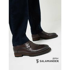 Ботинки дерби Salamander, размер 44, темно-коричневый