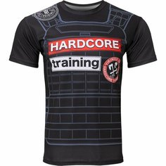 Футболка HARDCORE TRAINING, размер L, черный, серый