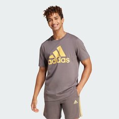 Футболка adidas, размер M, charcoal