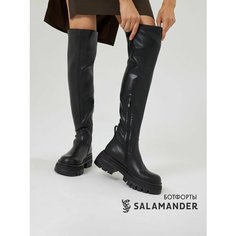Сапоги Salamander, полнота 4 (RU)/ на узкую и среднюю стопу, размер 37, черный