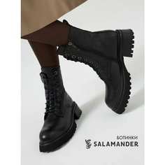 Ботинки тимберленды Salamander, размер 38, черный