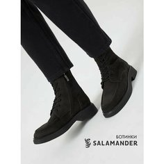 Ботинки тимберленды Salamander, размер 36, темно-серый