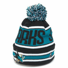 Шапка Atributika & Club San Jose Sharks, размер 55-58, синий