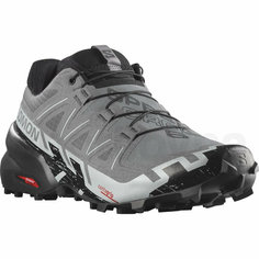 Кроссовки Salomon SPEEDCROSS 6 WIDE, полнота G (EU)/ на среднюю и широкую стопу, размер UK 9; EUR 43 1/3; USA 9,5; 27,5 см (примерно на российский 42*), серый