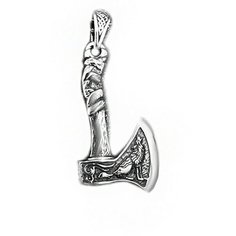 Подвеска The Jeweller, серебро, 925 проба, родирование, серебристый