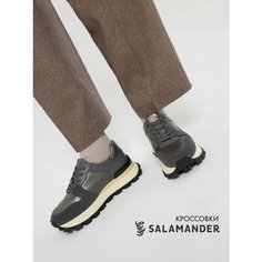 Кроссовки Salamander, полнота 4 (RU)/ на узкую и среднюю стопу, размер 40, серый