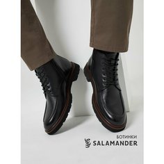 Ботинки дерби Salamander, размер 44, черный