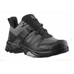 Ботинки хайкеры Salomon X ULTRA 4, размер UK 9,5; EUR 44; USA 10; 28 см (примерно на российский 42,5*), черно-серый