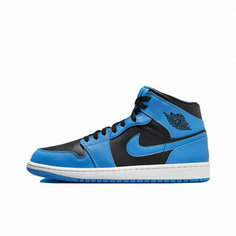 Кроссовки Jordan Air Jordan 1 Mid, размер 8,5 US | 42 EU, University Blue