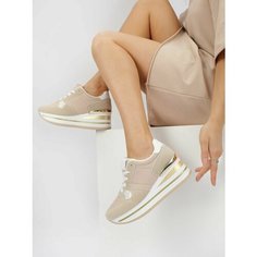Кроссовки Destra Гламур (Glam), полнота 6 (RU)/ на среднюю стопу, размер 39, бежевый