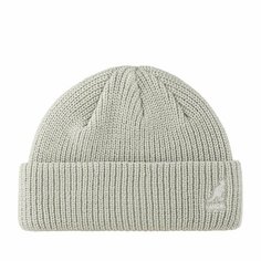 Шапка бини KANGOL, размер 0, светло-серый