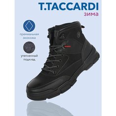 Ботинки T.Taccardi, размер 35, черный матовый