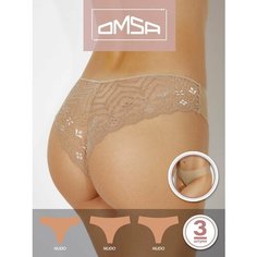 Трусы Omsa, размер 44 (S), бежевый
