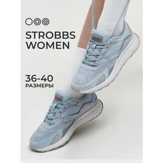 Кроссовки STROBBS, размер 37, голубой/серый