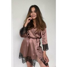 Халат WendyLove, размер S-M, Шоколадный