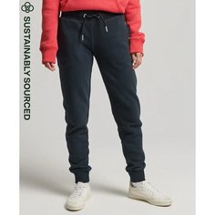 Брюки спортивные Superdry VINTAGE LOGO EMB JOGGER, размер 8, 98T eclipse navy