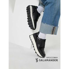 Кроссовки Salamander, полнота 4 (RU)/ на узкую и среднюю стопу, размер 40, черный
