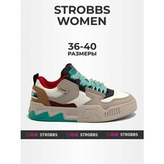 Кроссовки STROBBS, размер 38, white/beige