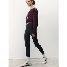 Легинсы спортивные Befree, размер L, чёрный