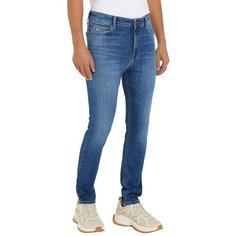 Джинсы скинни Tommy Jeans, размер 32/36, синий