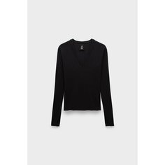 Лонгслив thom/krom longsleeve w ts 541, размер 42, , чёрный