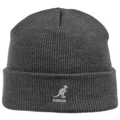 Шапка KANGOL, размер OneSize, темно-серый