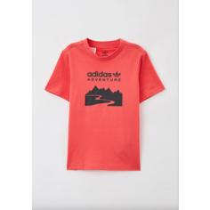 Футболка adidas, размер XXS INT, red
