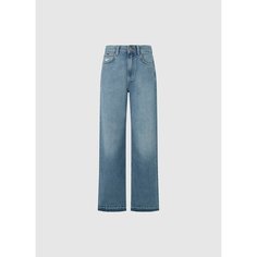 Джинсы трубы Pepe Jeans, размер 28/32, голубoй