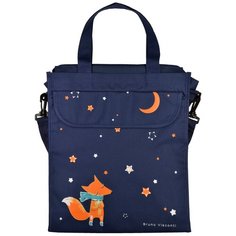 Сумка Bruno Visconti, фактура гладкая, синий