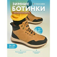 Ботинки T.Taccardi, размер 38, светло-коричневый
