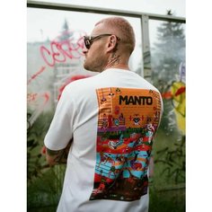 Футболка спортивная Manto, размер XL, white