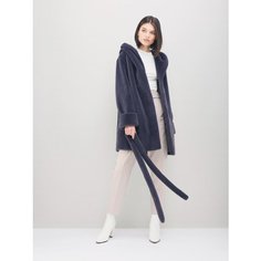 Пальто ALEF, размер 46, серо-синий Алеф