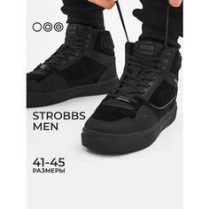 Кроссовки STROBBS, размер 43, чёрный