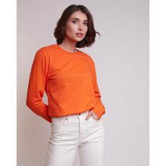 Лонгслив Uzcotton, размер 48-50\XL, , orange