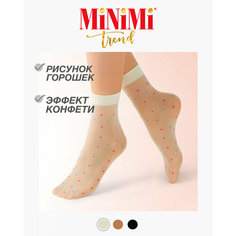 Носки MiNiMi, 20 den, размер 0 (UNI), слоновая кость