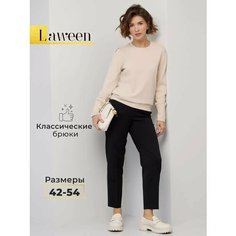 Брюки Laween, размер 48-164, черный, черный матовый