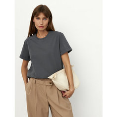 Футболка ANNEMORE, размер S, темно-серый