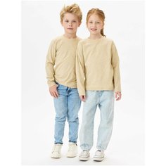 Лонгслив Uzcotton, размер 152\12-13, бежевый