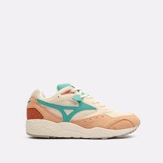 Кроссовки Mizuno Contender, размер 12,5 US, бежевый/зеленый